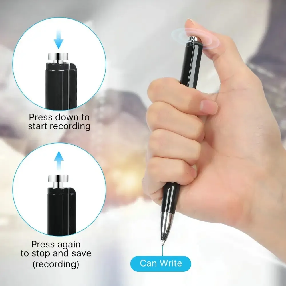 32gb 64g 128g Portable Digital Sound Audio Recording Pen Device