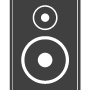 808 Audio Sp251 Black Portable Speaker
