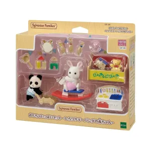 Calico Critters Baby's Toys Box - Snow Rabbit & Panda Babies