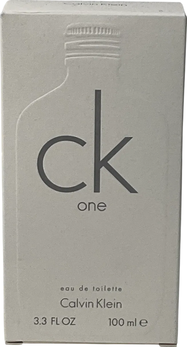Calvin Klein One Eau De Toilette One 100ml