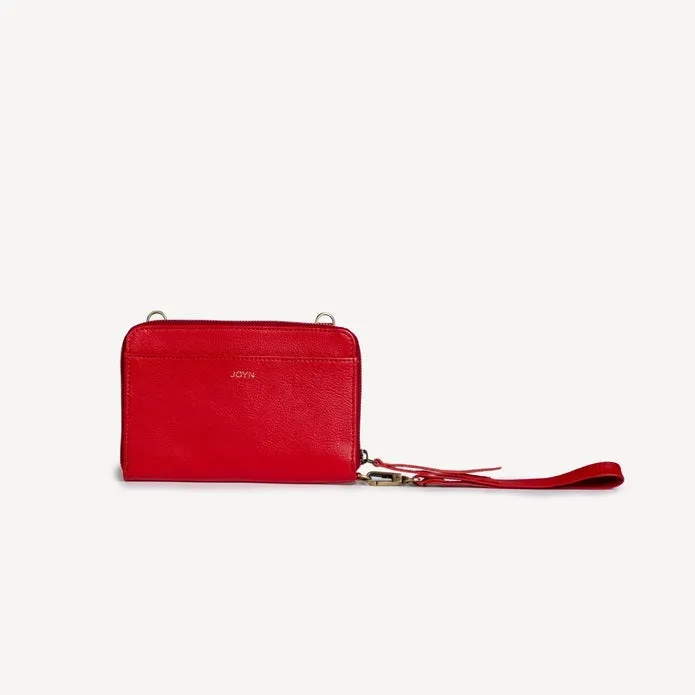 Crossbody Leather Wallet