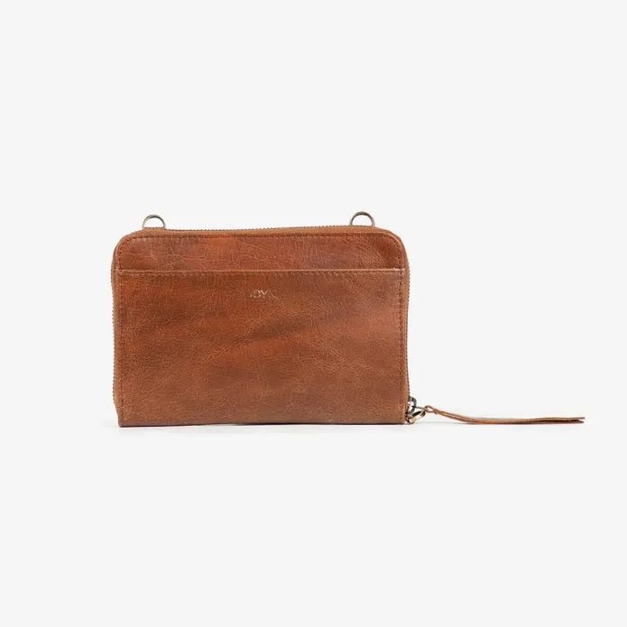 Crossbody Leather Wallet