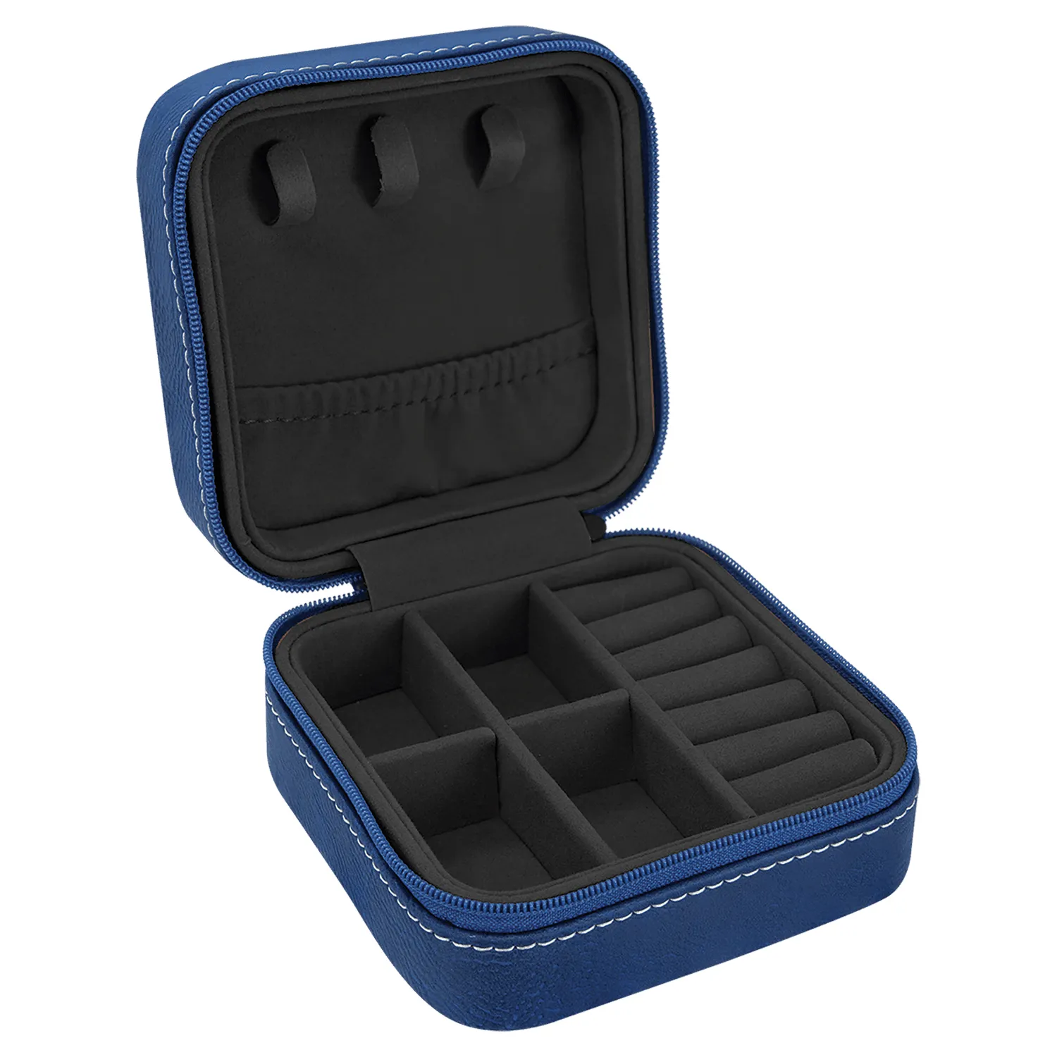 Gifts for her| "Personalized Premium PU Leather Travel Jewelry Box  Custom Name & Birth Flower, The Ultimate Gift for Every Woman"