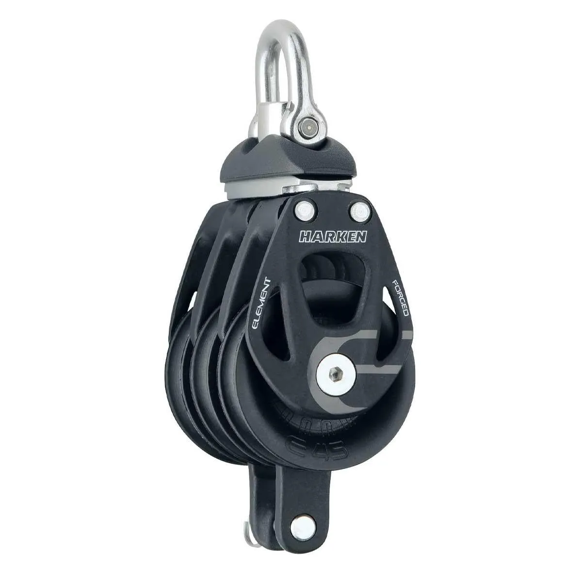 Harken 45mm Element Triple Swivel Block With Becket - 6241