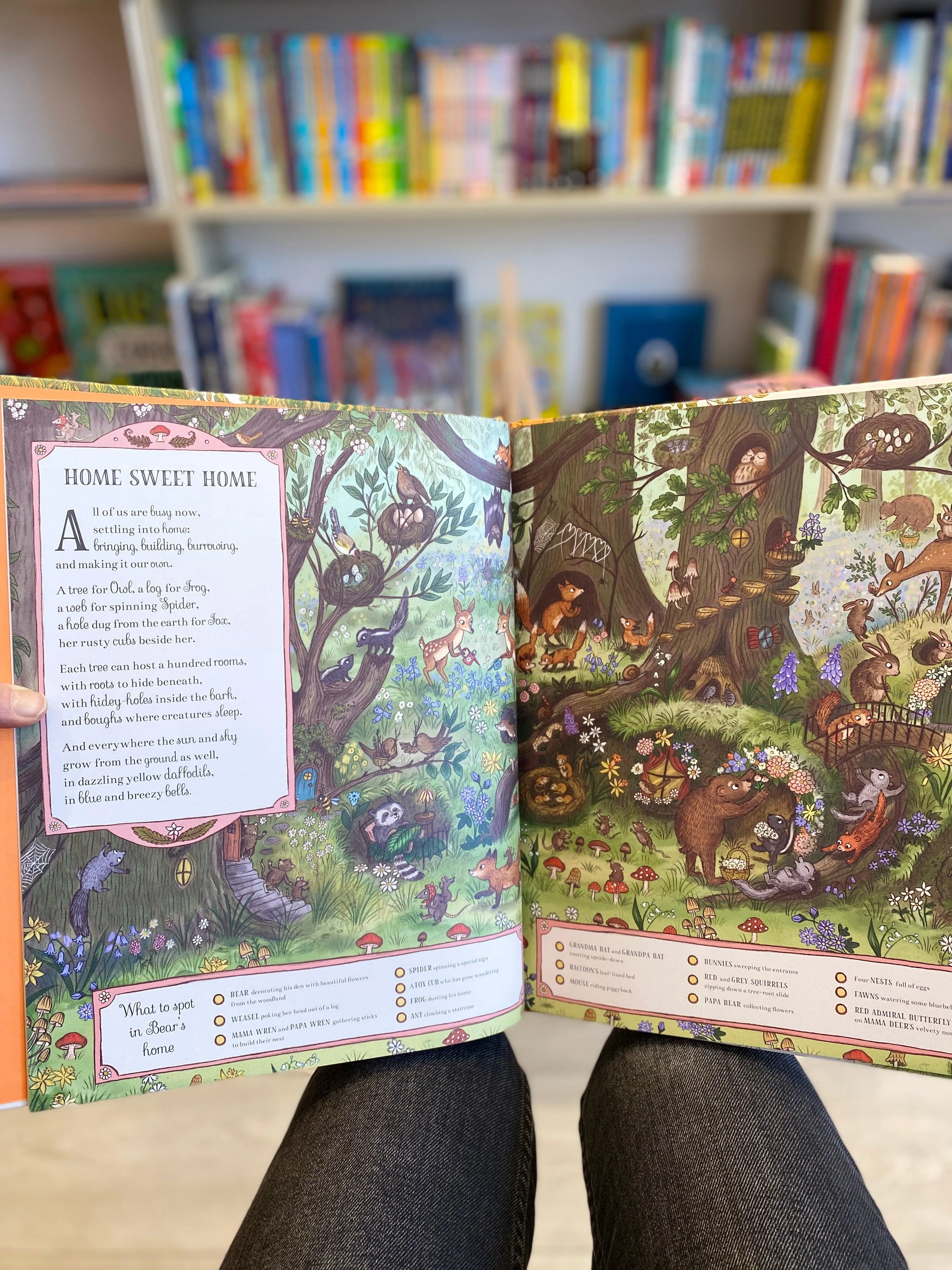 If You Go Down to the Woods Today by  Rachel Piercey and illustrated by Freya Hartas