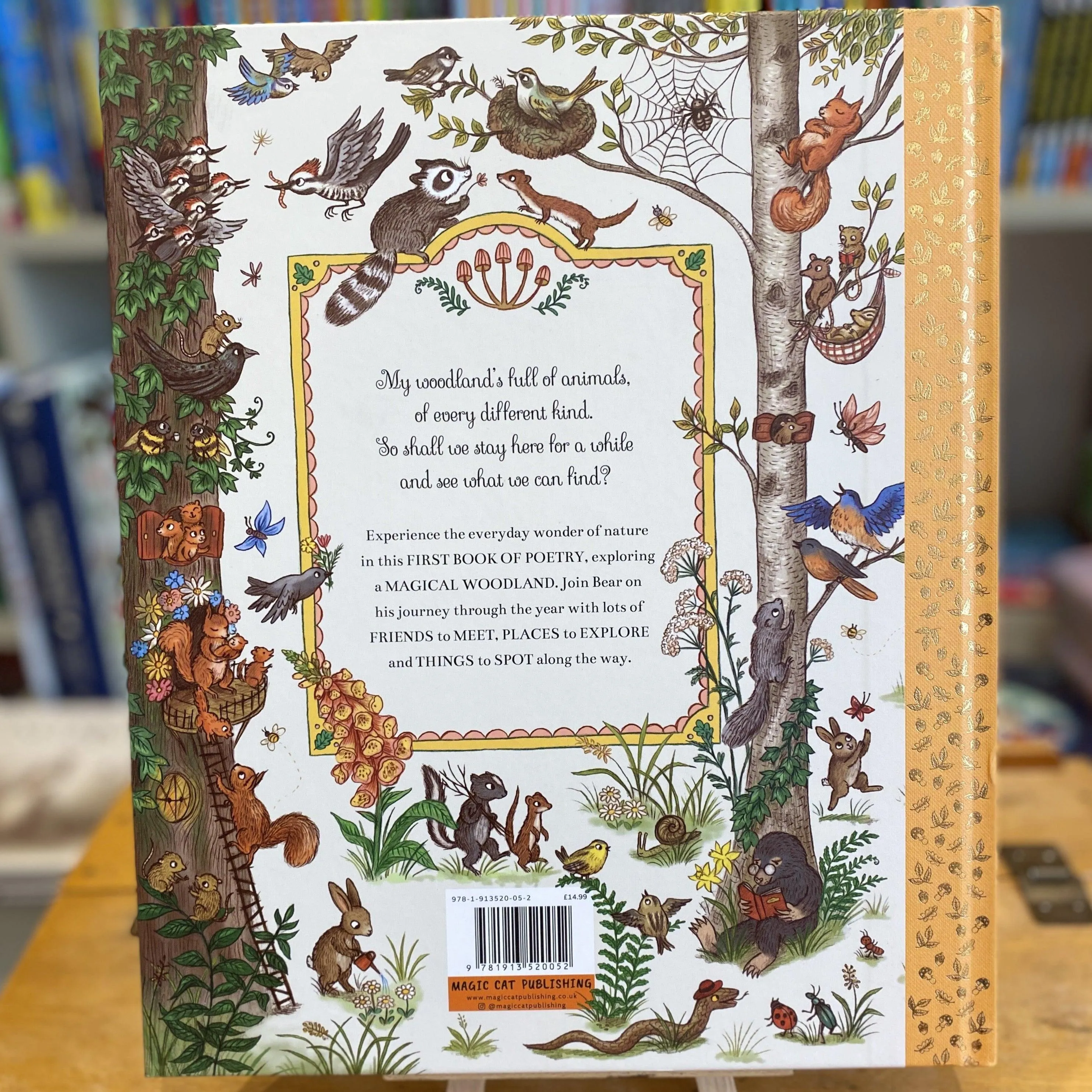 If You Go Down to the Woods Today by  Rachel Piercey and illustrated by Freya Hartas