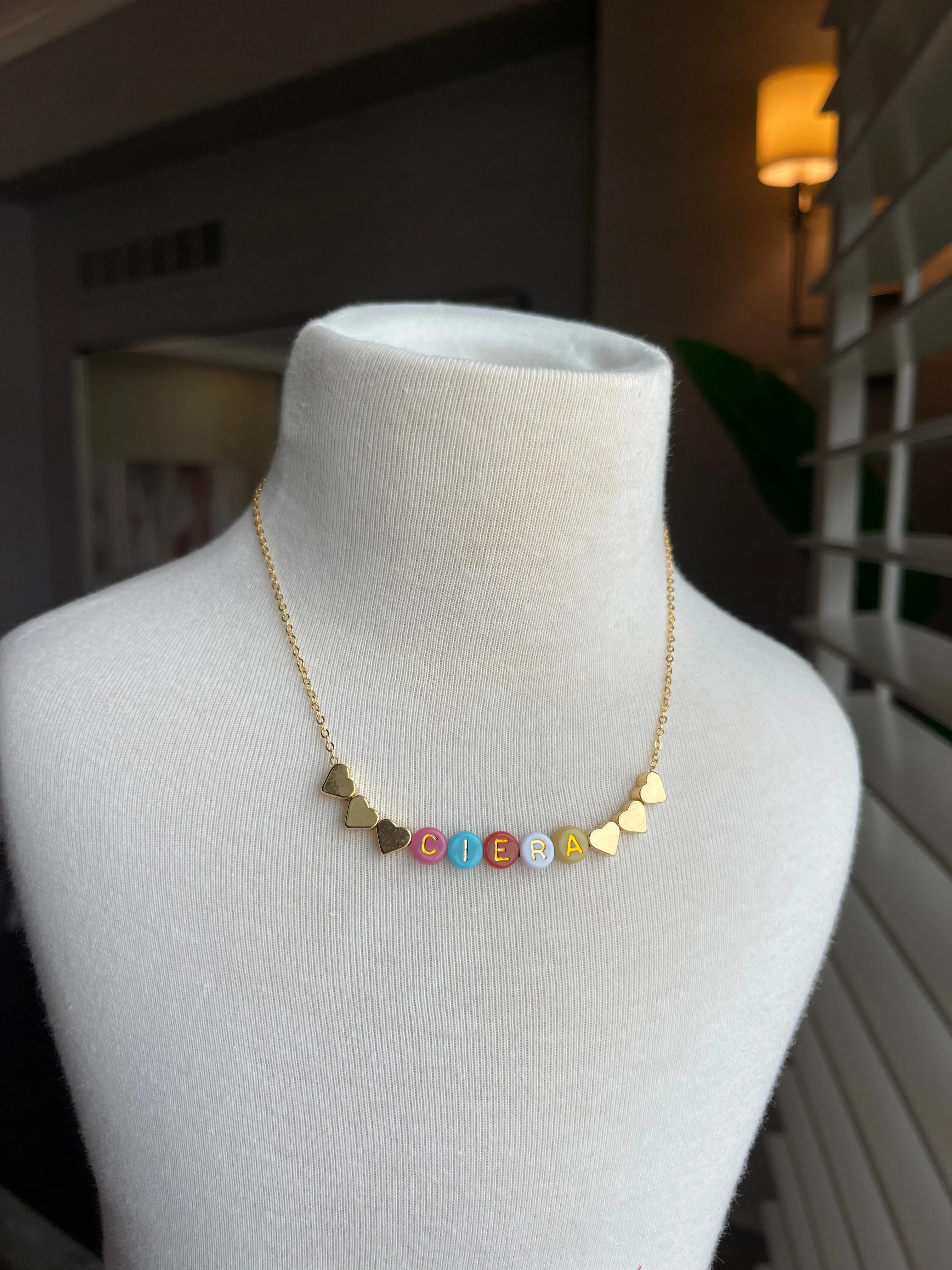 Jill Marie Personalized Necklace (16k Gold)