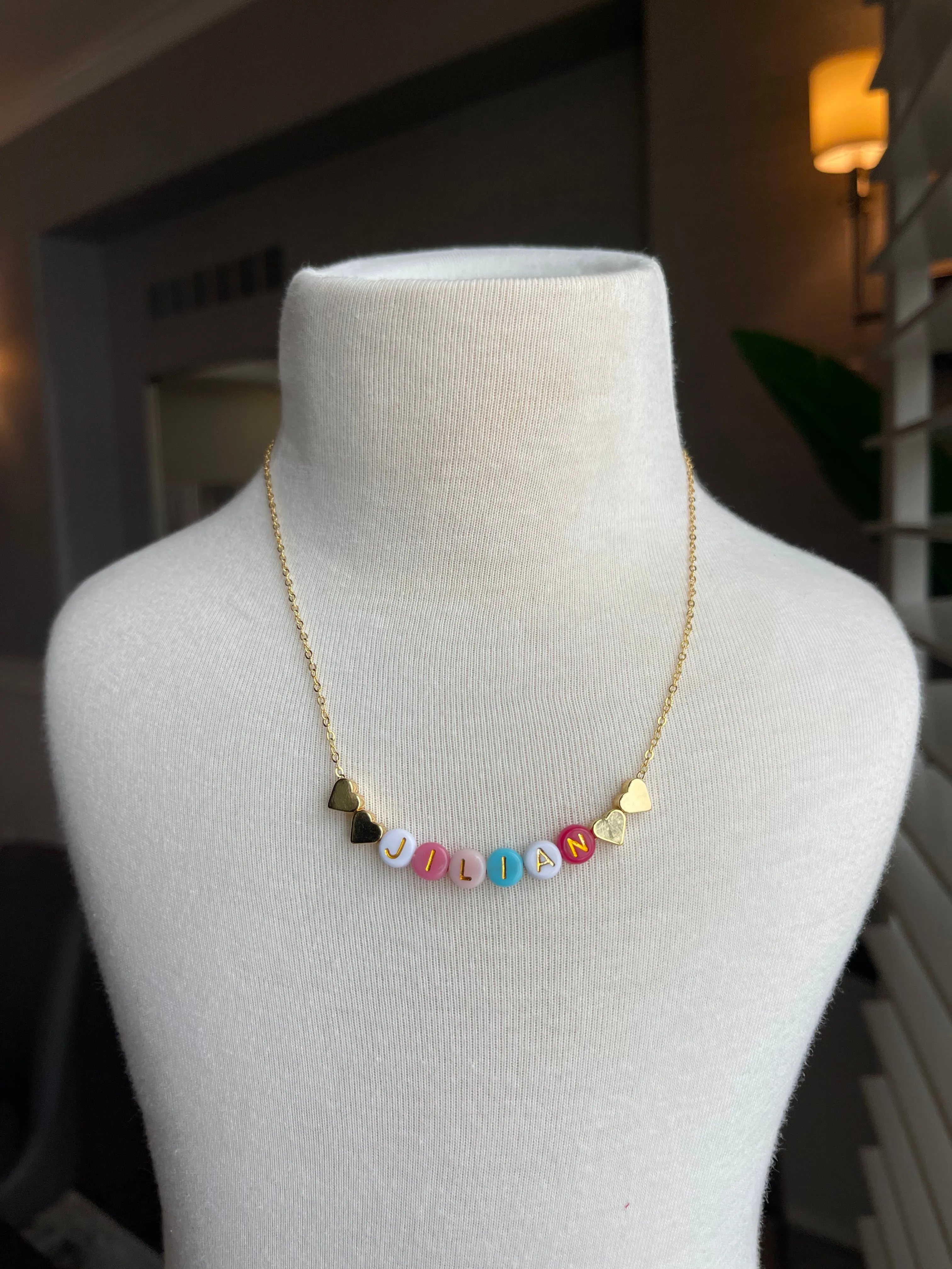 Jill Marie Personalized Necklace (16k Gold)