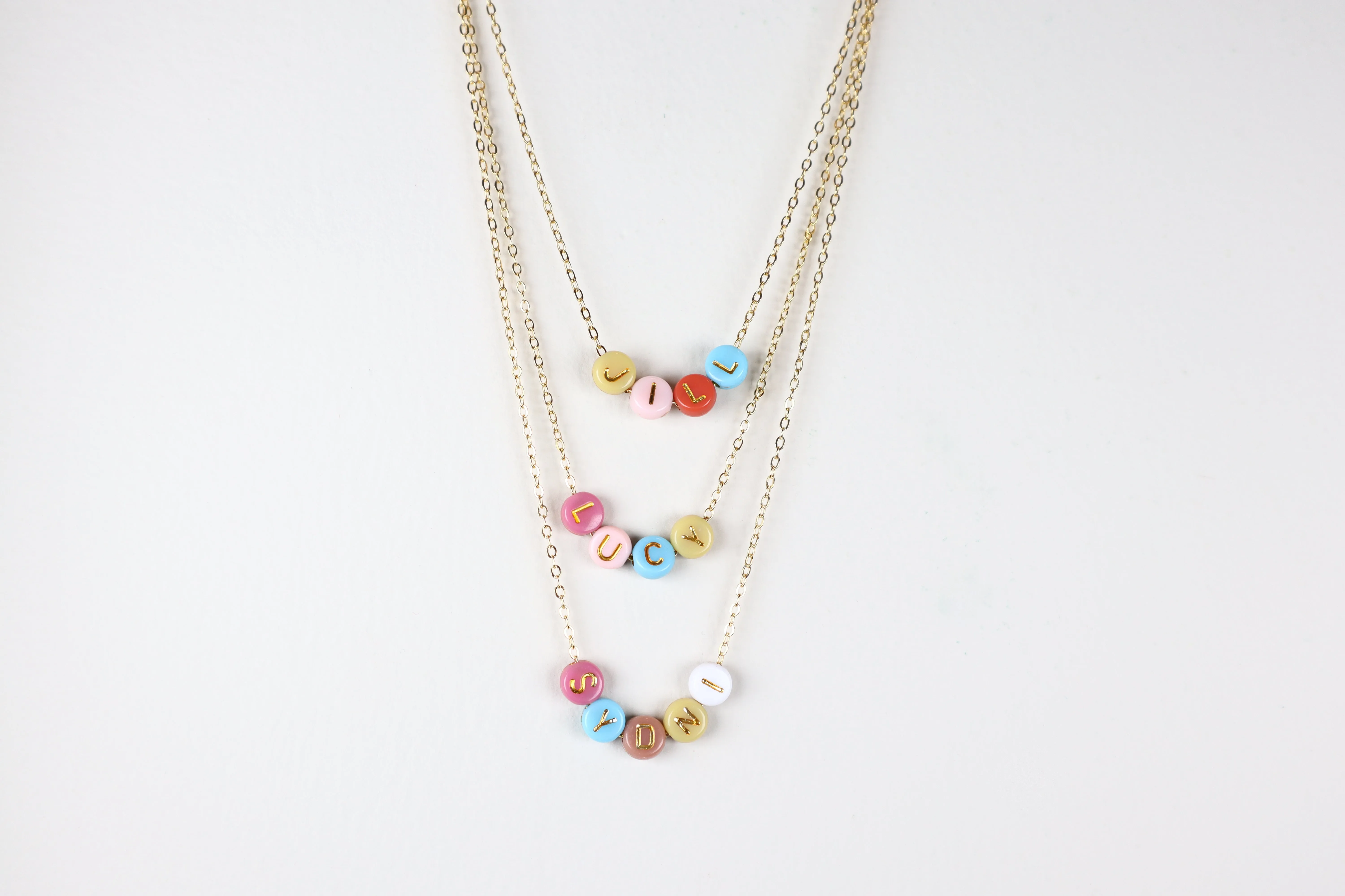 Jill Marie Personalized Necklace (16k Gold)