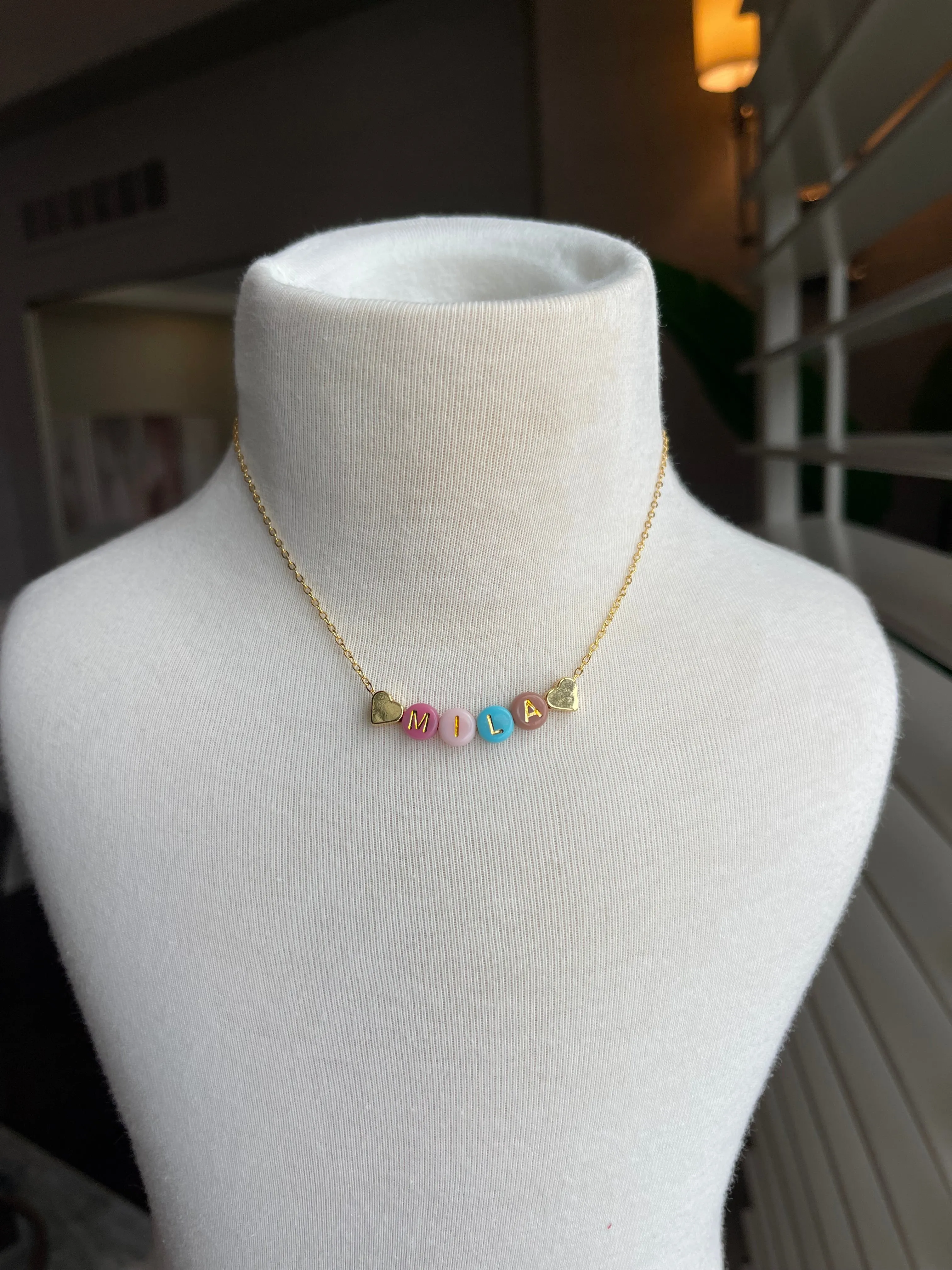 Jill Marie Personalized Necklace (16k Gold)