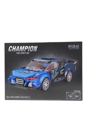 LEGO-compatible sports car building blocks set (311 Pcs)