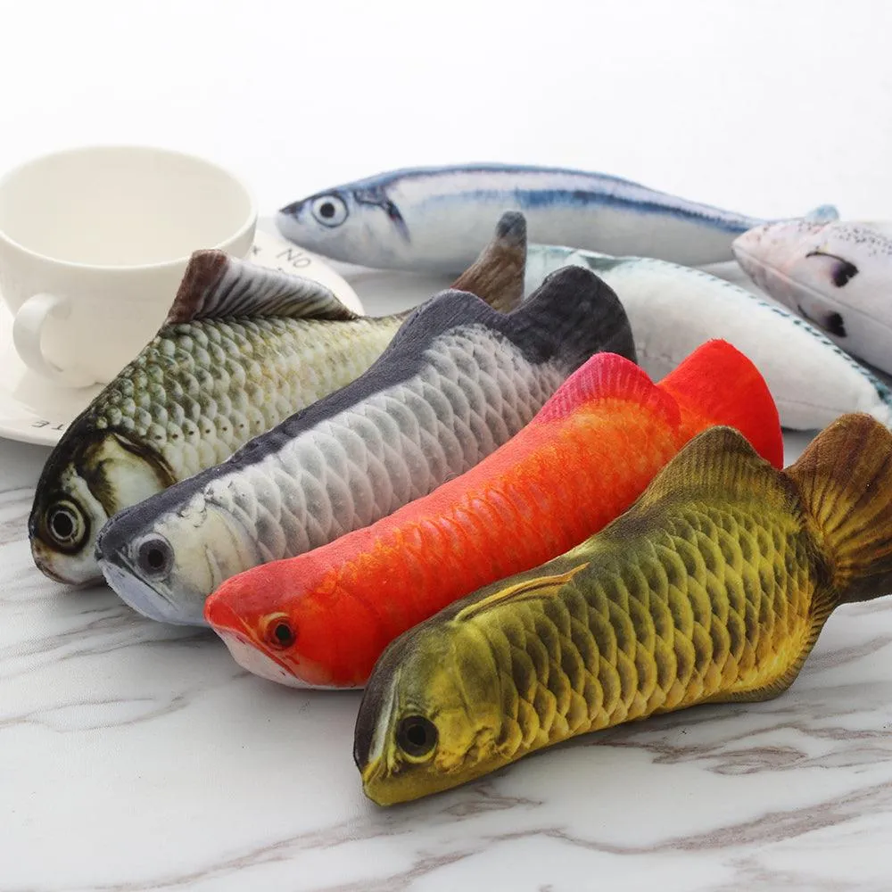 Realistic Plush Fish Toy