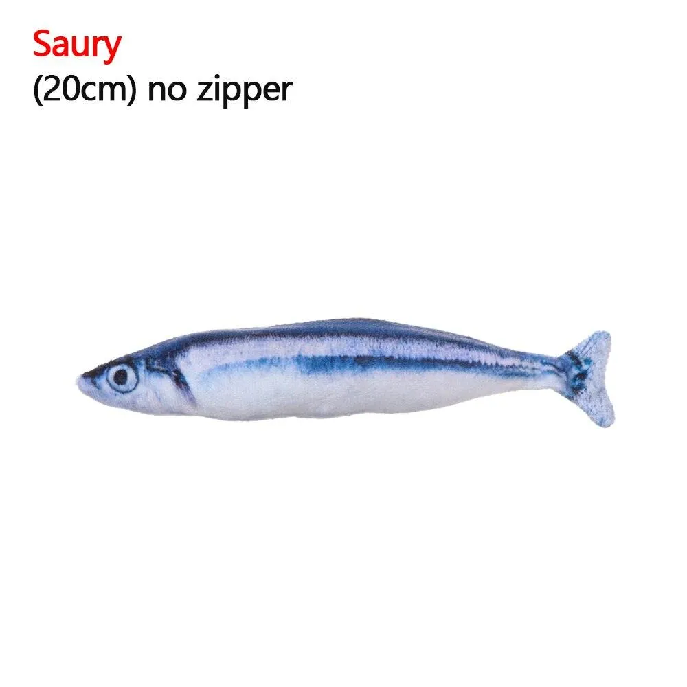 Realistic Plush Fish Toy