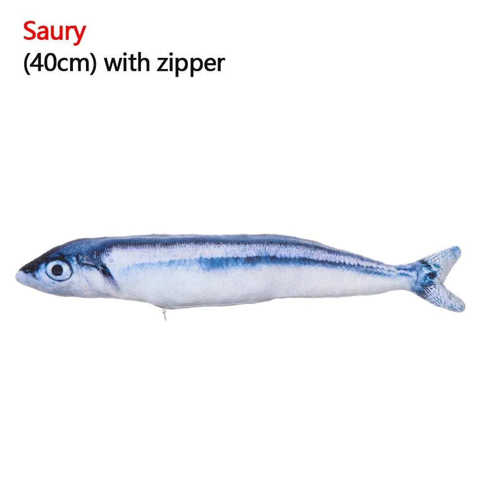 Realistic Plush Fish Toy