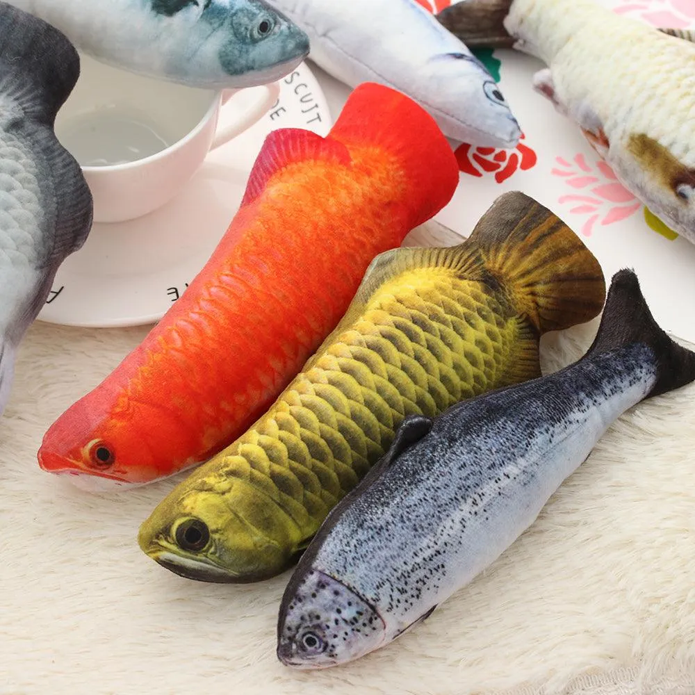 Realistic Plush Fish Toy