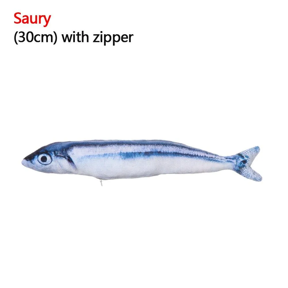 Realistic Plush Fish Toy