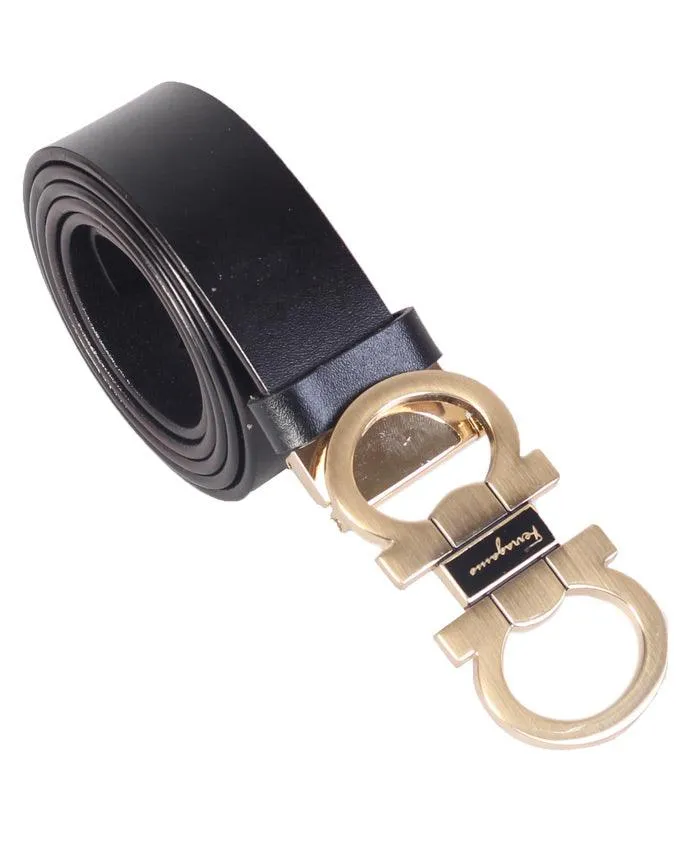 Salvatore Ferragamo Leather belt - Black