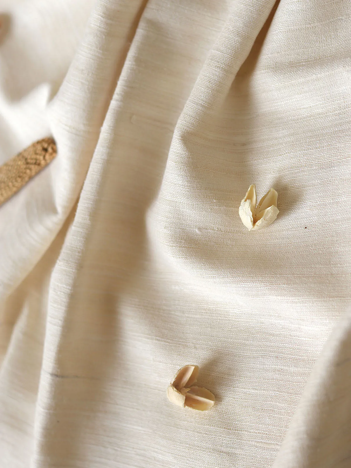 Silk Scarf In Solid White