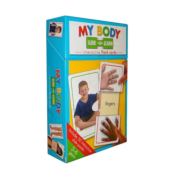 Slide-&-Learn: My Body<br> <span style="font-size: 11px; font-family:Helvetica,Arial,sans-serif;">Interactive Flash Cards</span>