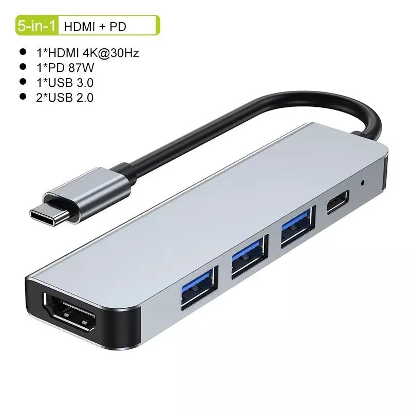 USB-C Hub Type-C Splitter