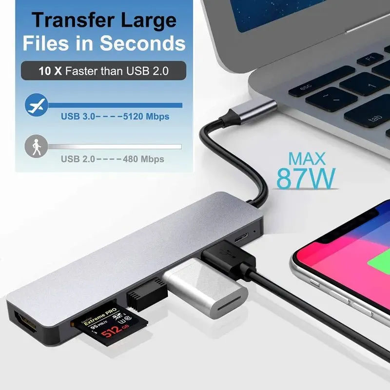 USB-C Hub Type-C Splitter